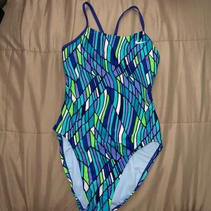 Girl Size 12 Nike bathing suit